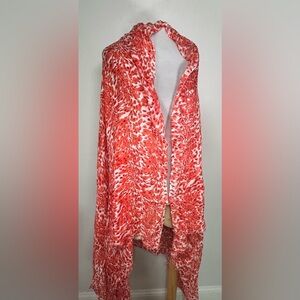 Unbranded Scarf Womans One Size Multicolor 44”66”